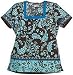 Scrubs - Koi Vanessa 100% Cotton Ocean Baroque Scrub Top