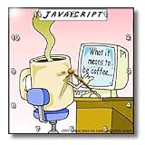 Londons Times Funny Food Coffee other Digestibles - Javascript - Wall Clocks