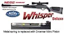 Gamo Whisper Deluxe with Nitro Piston air rifle