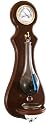 Ambient Weather BA212 Wall Mounted Weather Station with Thermometer, Hygrometer, and Barometer - Cherry Finish