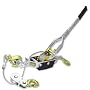 Super Heavy-Duty 5-Ton Come-a-long Power Puller - 3 Hooks and 2 Gears