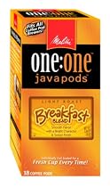 Melitta One:One Java Pods, Breakfast Blend, 18-Count Boxes (Pack of 4)