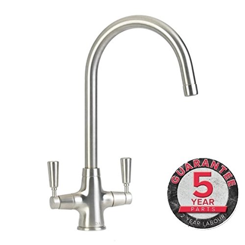 Cheap Price CDA TT41 Quarter Turn Lever Monobloc Kitchen Tap in Nickel