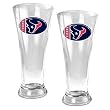 Houston Texans 2pc 19oz Pilsner Glass Set NFL Football