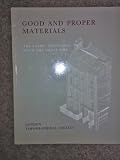Good and proper materials : the fabric of London since the great fire