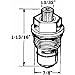 United States Hdwe. P-138C Faucet Stem