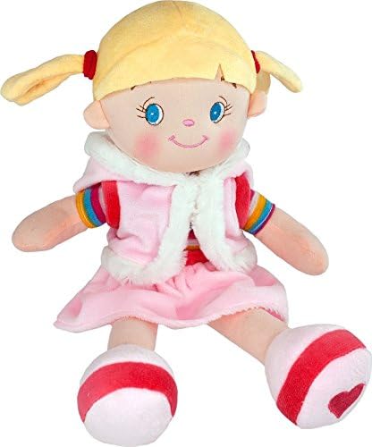 My Friend Huggles Children's Soft Doll with Animal Hoodie, Panda Bear Capuchon