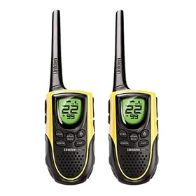 Uniden GMR1838-2CK 22 Channel GMRS FRS 18 Mile Two-Way Radio with Charging Cradle by 