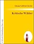 Kritische W�lder