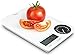 Ozeri ZK18-WB Rev Digital Kitchen Scale with Electro-Mechanical Weight Dial, Black Dial