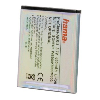 Hama ProClass-Akku Li-Ion 650 mAh f&uuml;r Sony Ericsson S500i/T650i Preisvergleich