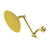 Elements of Design Hot Springs Polished Brass 8-Inch Large Shower Head and High-Low Shower Kit