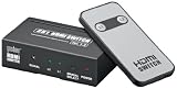 Wentronic AVS 43-2 HDMI 2 in/1 out Umschaltbox inkl. Fernbedienung und Netzteil