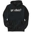 Hoodie Mens Black " Got Atheist? " Religions