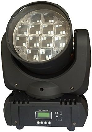Yuexin 12x10w RGBW LED Flower Beam Wash Moving Head Light for DMX DJ Party Stage lights