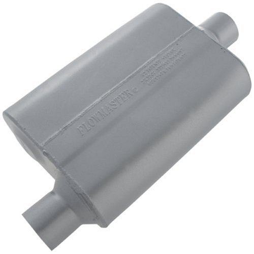 Flowmaster 42541 40 Series Muffler - 2.50 Offset IN / 2.50 Center OUT - Aggressive Sound