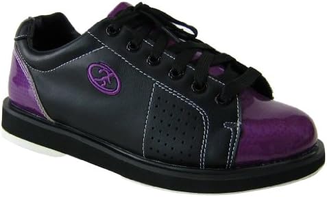 Elite Womens Athena Bowling Shoes (9 M US, Purple/Black)
