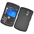 RIM BlackBerry Curve 8300 8310 8320 8330 Rubberized Snap On Protector Hard Case Black