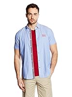 Pedro del Hierro Camisa Hombre Big Logo (Azul)