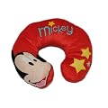 Mickey Mouse Nackenrolle Kissen Nacken Nackenkissen Nackenh�rnchen Micky Disney Entenhausen Maus Kinder Kind Kopfschutz bunt Junge M�dchen rot Auto Urlaub Fl�ge Flug Reise