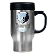 Memphis Grizzlies Stainless Steel Travel Mug - Primary Logo NBA Basketball