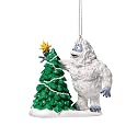 Rudolph Bumble Places Star, Christmas Ornament