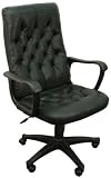 Traditional High Back Leather Executive Swivel Chair