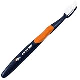 DENVER BRONCOS Logo NFL Toothbrush Team Color Soft-Bristled NEW in Package