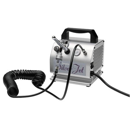 Iwata-Medea Studio Series Silver Jet Single Piston Air Compressor