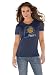 Indiana Pacers Navy Women's Primary Logo Tri Blend V Neck T-Shirt- By ...
