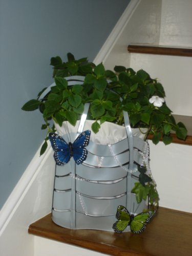 Starlight Blue Eliska Plant Hanger
