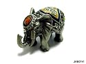 Small Thai Elephant Bejeweled Trinket Box