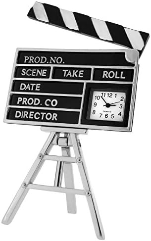 Directors Clap Board Collectors Desktop Mini Clock