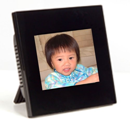 Azend Group Envizen Digital EF0355 3.5-Inch Digital Photo Frame with Built-In Battery (Black)