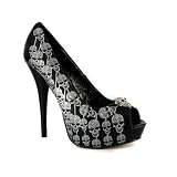 Search : Womens Iron Fist Society Suicide Platform Black Shoes