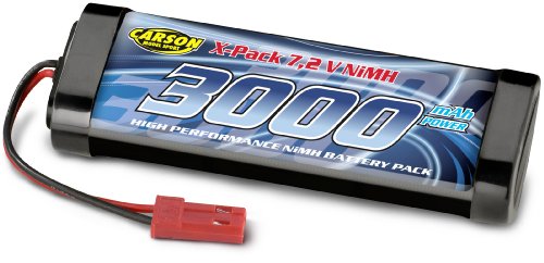 Carson 500608117 - Akku Racingpack 7,2 V/3000 mAh NiMH T-Plug Preisvergleich