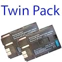 Premium Quality -Twin Pack- 2x BP-508 BP-511 BP-511A BP-512 BP-514 7.4V 1400mAh High capacity replacement Li ion Battery for Canon digital camera models Canon EOS Series:- EOS-5D, EOS-10D, EOS-20D, EOS-20Da, EOS-D30, EOS 30D, EOS-D60, EOS-300D, EOS-Digital Rebel, EOS Kiss Digital Canon PowerShot G Series:- PowerShot G1, PowerShot G2, PowerShot G3, PowerShot G5, Powershot G6 Canon PowerShot Pro Series:- PowerShot Pro 1, PowerShot Pro 90, PowerShot Pro 90 IS Canon IXY DVM, Canon PV130,Canon MV-30i, Canon MV-430IMC, Canon MV-X3i Canon DM-MV Series:- DM-MV30, DM-MV30i, DM-MV100Xi, DM-MV400, DM-MV400i, DM-MV430, DM-MV450, DM-MV450i, DM-MVX1i Canon FV Series:- FV2, FV10, F20, FV50, FV100, FV200, FV30, FV40, FV300, FV400, FV KIT Series, FV300 KIT, FV40 KIT Canon Optura Series:- Optura 10, Optura 20, Optura 50MC, Optura 100MC, Optura 200MC, Optura Pi, Optura Xi Canon ZR Series:- ZR-10, ZR-20, ZR-25, ZR-25MC, ZR-30, ZR-30MC, ZR-40, ZR-45MC, ZR-50MC, ZR-60, ZR-65MC, ZR-70MC, ZR-80, ZR-85, ZR-90 Canon FVM Series:- FVM1, FVM10 Canon MV300:- Series, MV300, MV300i Canon MV400 Series:- MV400, MV400i, MV430i, MV450i Canon MV500 Series:- MV500, MV500i, MV530i, MV550i Canon MV600 Series:- MV600, MV600i, MV630i, MV650i Canon MV700 Series:- MV700, MV700i, MV730i, MV750i Canon MVX Series:- MVX100i, MVX150i, MVX2i - I-Luv-Life