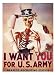 Propaganda Posters: I Want You For The US Army - Anti-War Poster - 30 x 40 cm