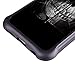 iPhone 6 6s Case, True Color® Skull X-Ray Emboss Printed Impact Resistant TPU Protective Anti-slip Grip Snap-On Soft Rugged Cover Skin [True Impact Series] +FREE Stylus and Screen Protector