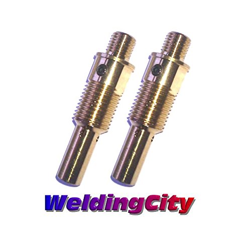 WeldingCity 2-pk Gas Diffusers 52FN for Fixed Nozzle in Lincoln Magnum and Tweco #2/#3 MIG Welding Guns