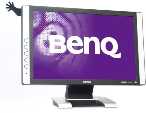 BenQ 19�C���`���C�h�t���f�B�X�v���C �V���o�[�u���b�N (HDMI�[�q����) FP94VW