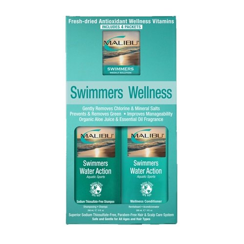 Malibu Hair Care Swimmers Wellness System Kit All Beauty Secret
