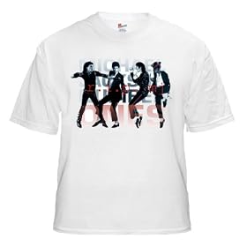 Michael Jackson Action Pose Memorial Men's T-Shirt #523