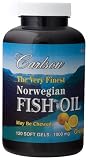 Carlson Laboratories - Very Finest Fish Oil Orange Fl, 120 softgels
