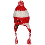 Arkansas Razorbacks Infant Cardinal Alpine Knit Beanie