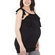 Liz Lange&reg; Ruffle Tank Ebony
