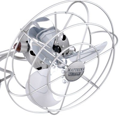 Matthews METALFH-CR Aluminium Fan Cage Chrome