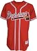 Atlanta Braves Authentic 2009 Alternate Red On-Field Jersey - 40
