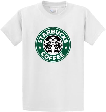 Starbucks White Color T-shirt Logo I (Small)