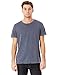 Alternative Men's Distressed Heritage Tee, Dark Blue Pigment, Large
